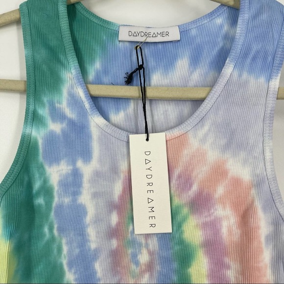 Daydreamer Prismatic Tie Dye Tank Top Girl’s Size Large NWT - Picture 4 of 7